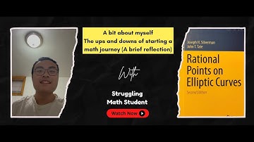 A bit about me: The ups and down of starting a math journey. Math is hard :(