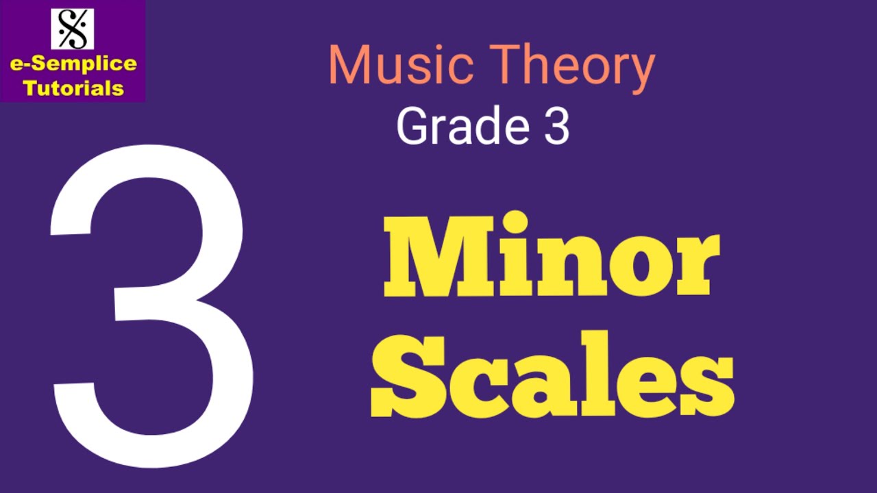 Grade 3: Minor Scales