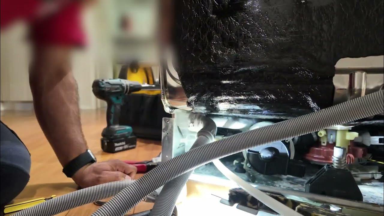 how-to-replace-the-drain-hose-of-asko-dishwasher-youtube