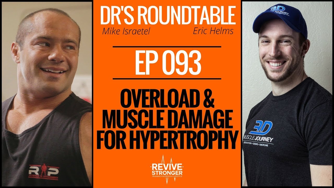 The Role of Overload & Muscle Damage for Hypertrophy - Mike Israetel & Eric Helms