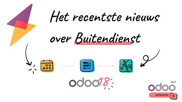 Wat is nieuw in Buitendiensten - Odoo 18 ⚡