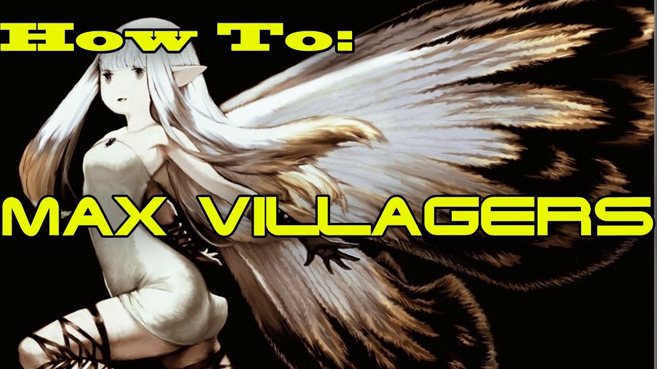 How to get MAX VILLAGERS - Bravely Default Demo