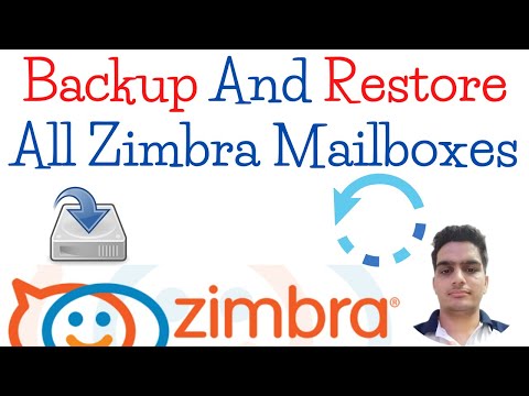 How To Backup And Restore All Zimbra Mailboxes | All Zimbra Mailbox Backup And Restore Using Script