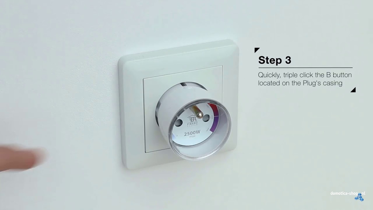 Fibaro Wall Plug handmatig toevoegen (manual include)