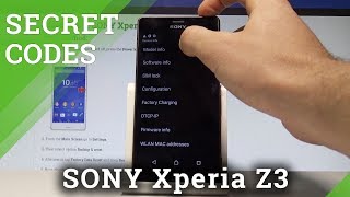 SONY Xperia Z3 Service Mode / Secret Code / Hidden Mode / Hardware Test screenshot 4