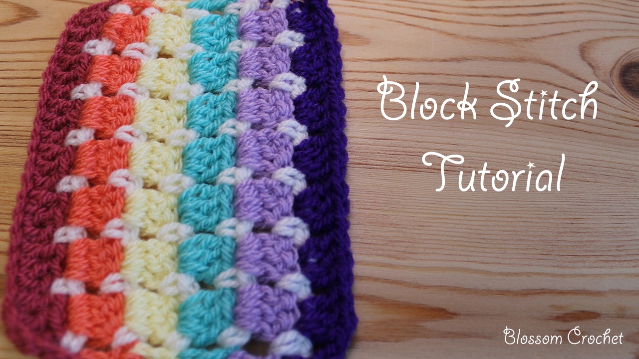 Block Stitch Crochet Pattern Amazing Decorating Ideas Block Stitch Crochet Pattern Amazing Decorating Ideas