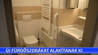 Új Fürdőszobákat Alakítanak Ki
