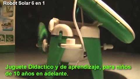 BỘ ROBOT LẮP GHÉP NĂNG LƯỢNG MẶT TRỜI – 6 IN 1 – 0453