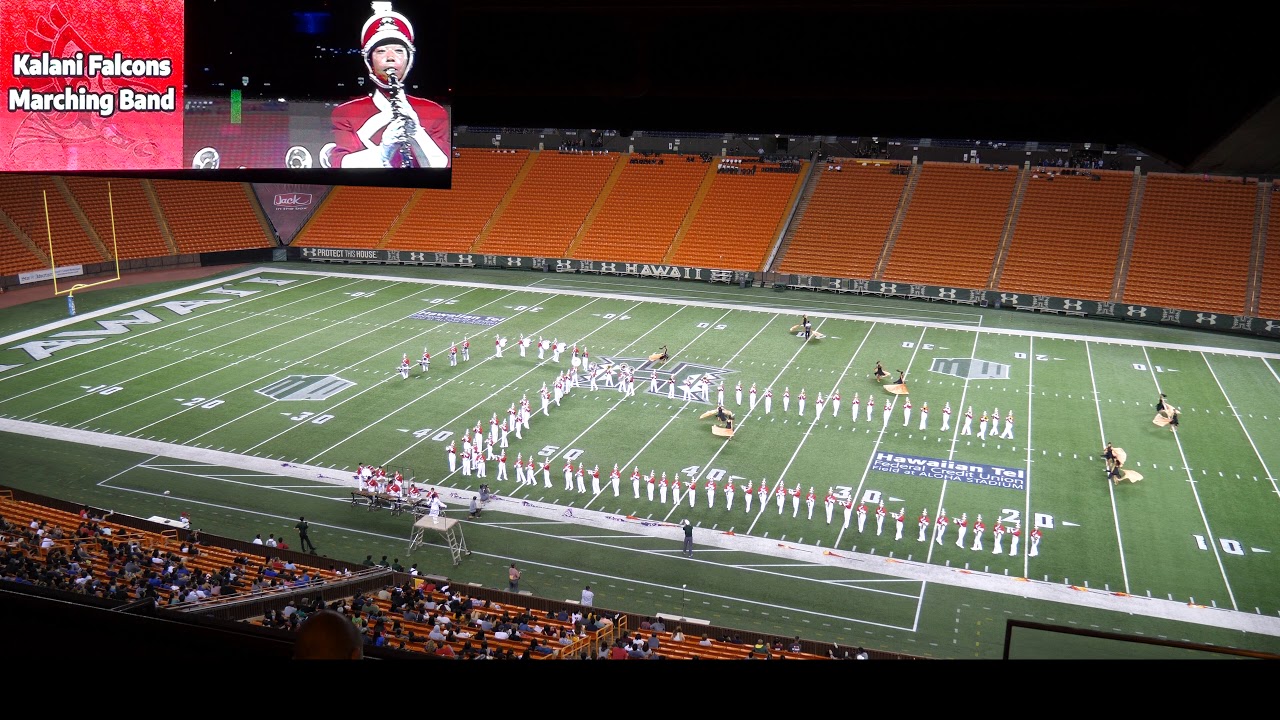 Kalani High School Marching Band — 2017 Rainbow Invitational — 4K
