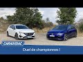 Comparatif : Peugeot 308 VS Volkswagen Golf : duel de championnes