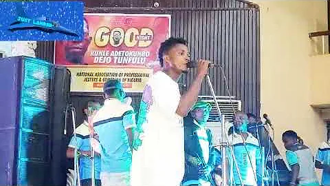 see actor princess lanko Omo oba Dubai at his best friend artist night as he control the stage