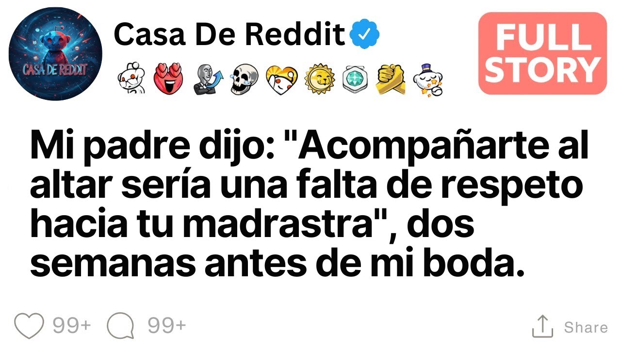 Mi padre dijo: Acompañarte al altar sería una falta de respeto hacia tu madrastra. HISTORIA COMPLETA