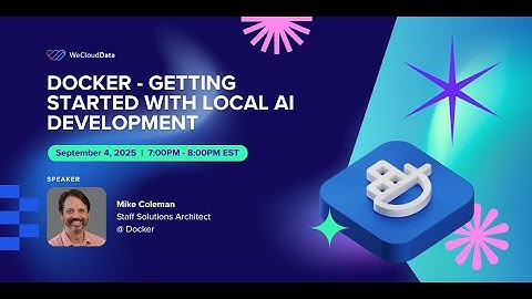 Docker: Getting started with local AI development