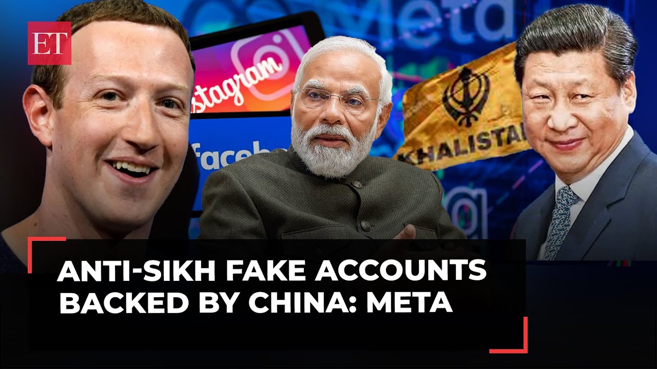 Meta blocked Chinese fake accounts on Facebook, Instagram, fueling Khalistani extremism in India