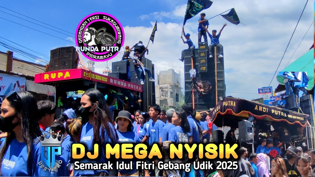 DJ MEGA NYISIK‼️RUNDA PUTRA • Arak Arakan GEBANG UDIK 2025 • Pemuda South Terminal