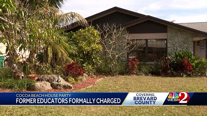 Former Florida principal, teacher charged in drunken house party involving juveniles