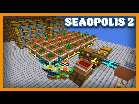 Seaopolis 2 | Mystical Agriculture! w/@MischiefofMice| E18 | 1.19.2 Modpack @ectorvynk