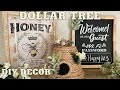 DOLLAR TREE DIY DECOR | FARMHOUSE BEE DECOR