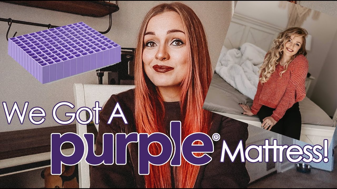 We Got A Purple Mattress! YouTube
