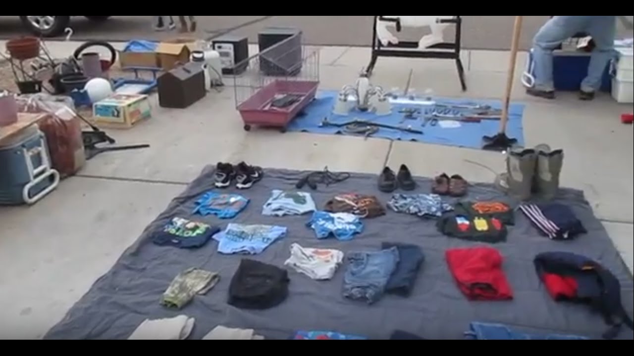 THE BEST GARAGE SALE YouTube