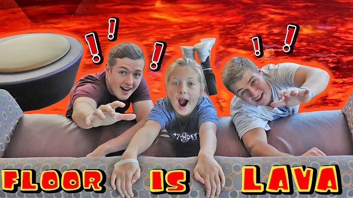The FLOOR is LAVA Challenge W/BeckBroJack || *Coll...