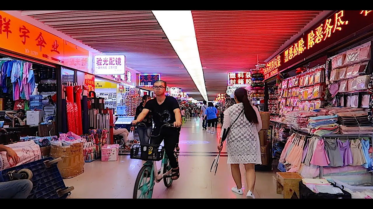 CHINA Huge CHINESE Shopping Mall Kunming 10,000 Store Mall (FULL