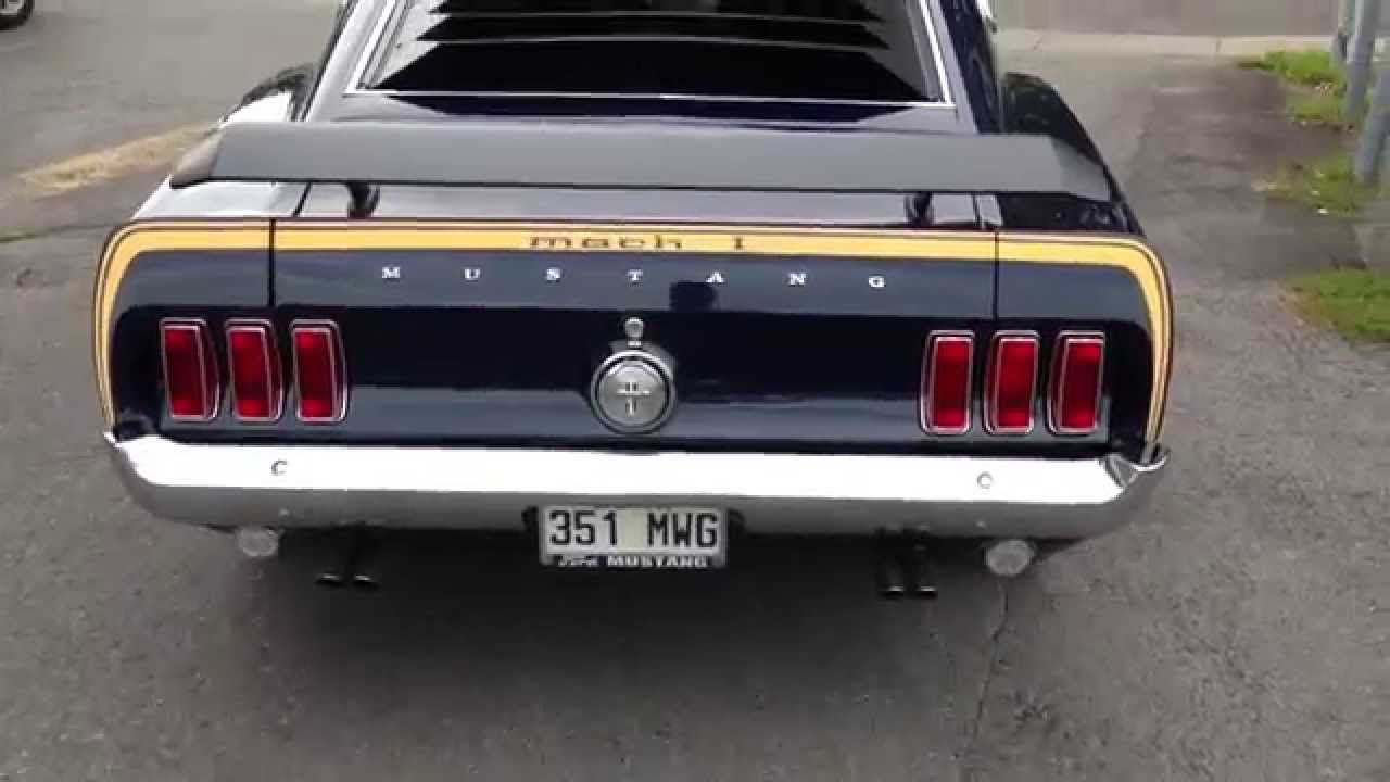 Ford Mustang Mach 1 Exhaust