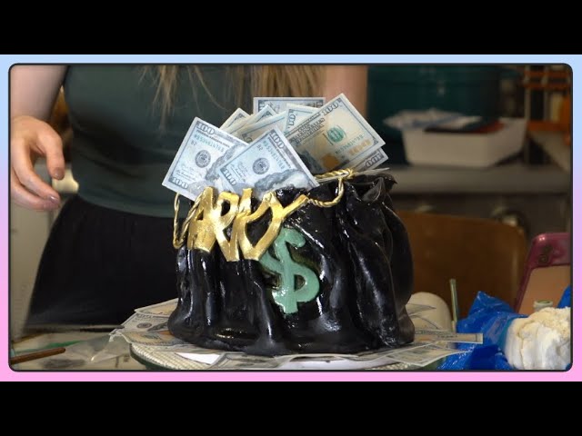 Making Arkys Cake