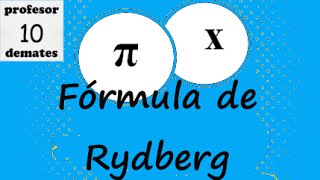Fórmula de Rydberg ejemplos y fórmulas | Doovi