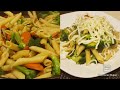 pasta con vegetales
