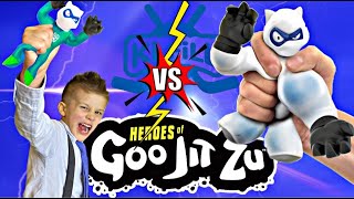 Супергерои НОВЫЙ ГУДЖИТСУ ОРИГИНАЛ VS ПОДДЕЛКА  Heroes of Goo Jit Zu KiFill boys