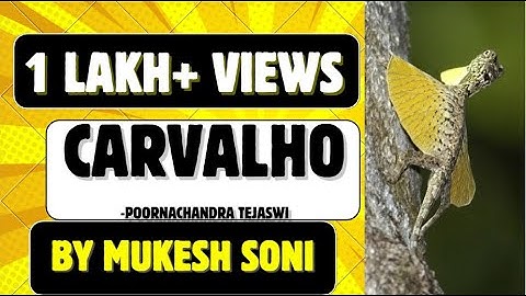 Carvalho | Poornachandra Tejaswi | 29 Chapters Summary  | BU | BNU | IV Sem. English | B.Com | BBA