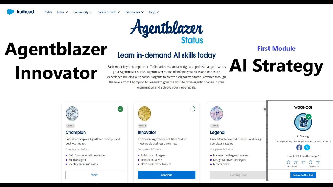 Agentblazer Innovator || AI Strategy || Establish AI Governance & Identify AI Use Cases