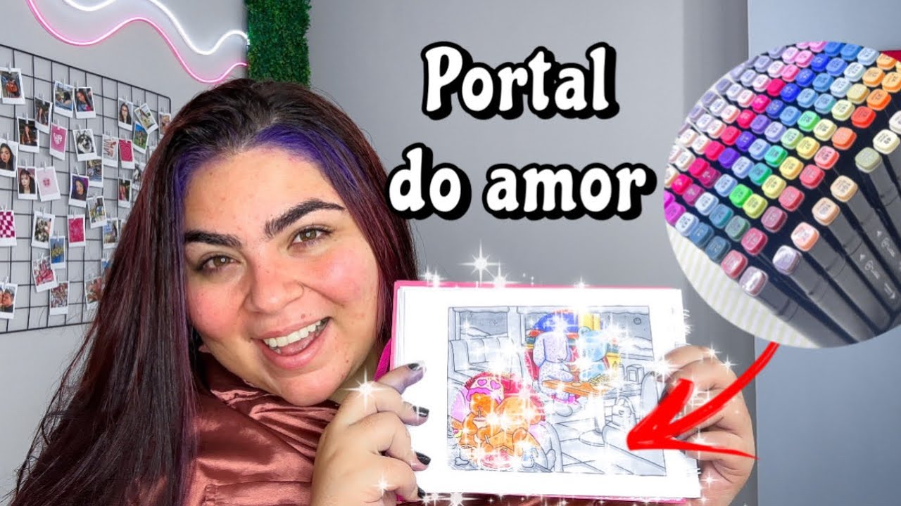 PINTANDO BOBBIE GOODS EFEITO DE PORTAL DO AMOR 💖😍