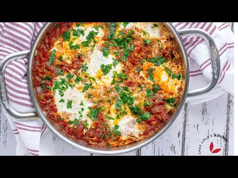 15 mins Egg Breakfast - Shakshuka