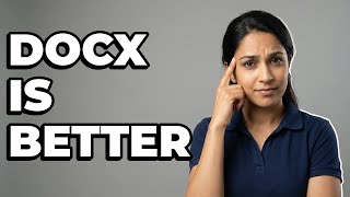 What Is the Difference Between .doc and .docx?