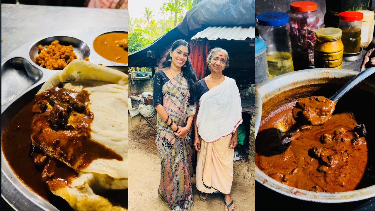 തലേദിവസത്തെ മീൻകറിയും ശാന്തമ്മയുടെ സ്നേഹവും 🥰| Ochira| Kollam| @dancingmind01