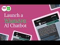 Create an ai whatsapp chatbot using your content in minutes using my askai