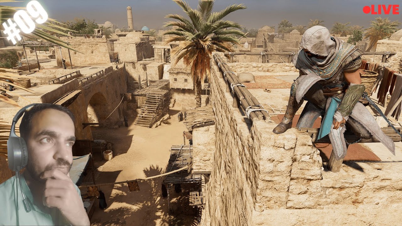 Assassin's Creed Mirage #09 full Game | 🔴LIVE GAMEPLAY