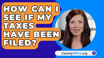 How Can I See If My Taxes Have Been Filed? - CountyOffice.org