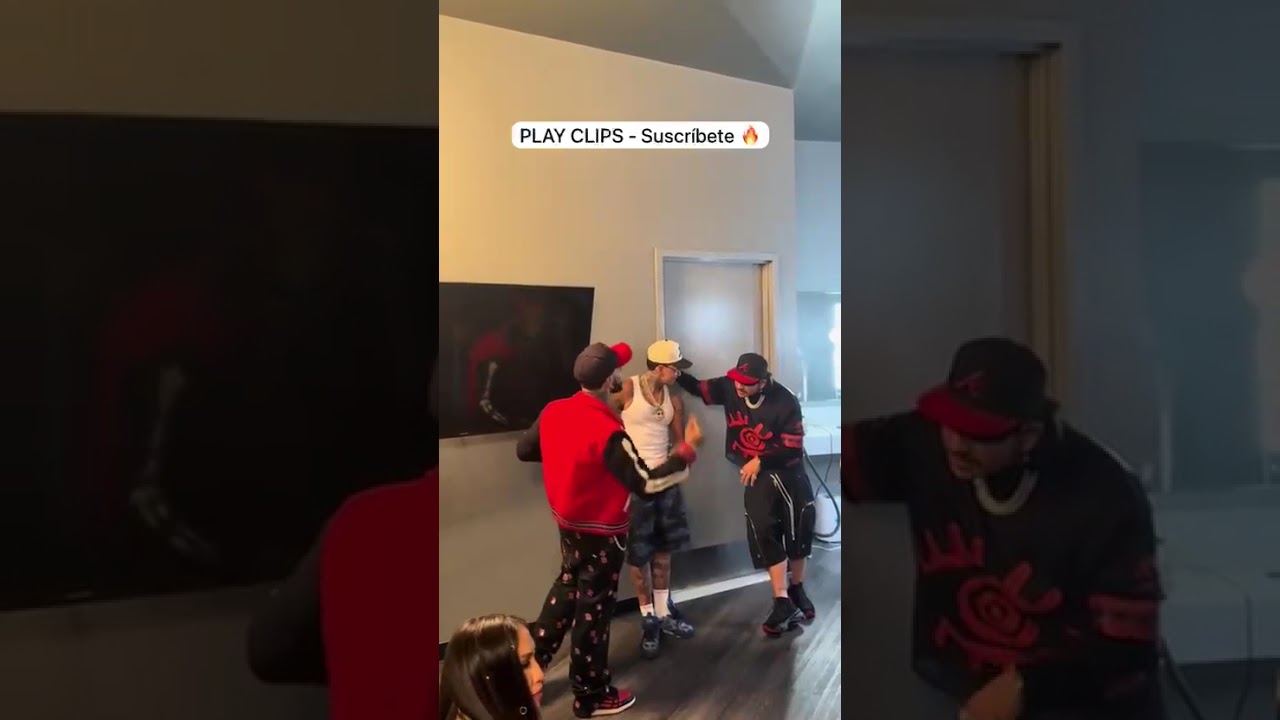 Se viene junte ! Fuerza regida, Blessd y Anuel en el estudio. Suscríbete para más …