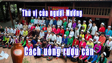 Tìm hiểu cách uống rượu cần của người Mường Hoà Bình | How to drink wine of Muong people in Vietnam