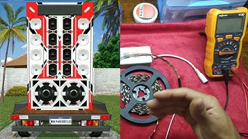 kit VU com fita ws2812, 5V, 60L/M.