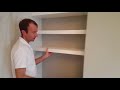 How to make chunky floating alcove shelves