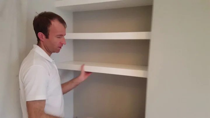 How to make chunky floating alcove shelves