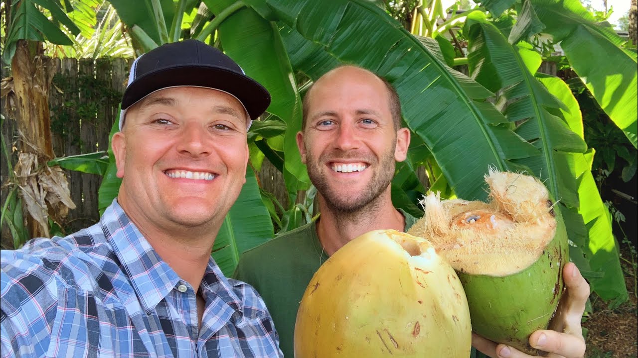 Cheers!  To 1 Year of Foraging & Growing 100% of His Own Food (w/ Rob Greenfield)