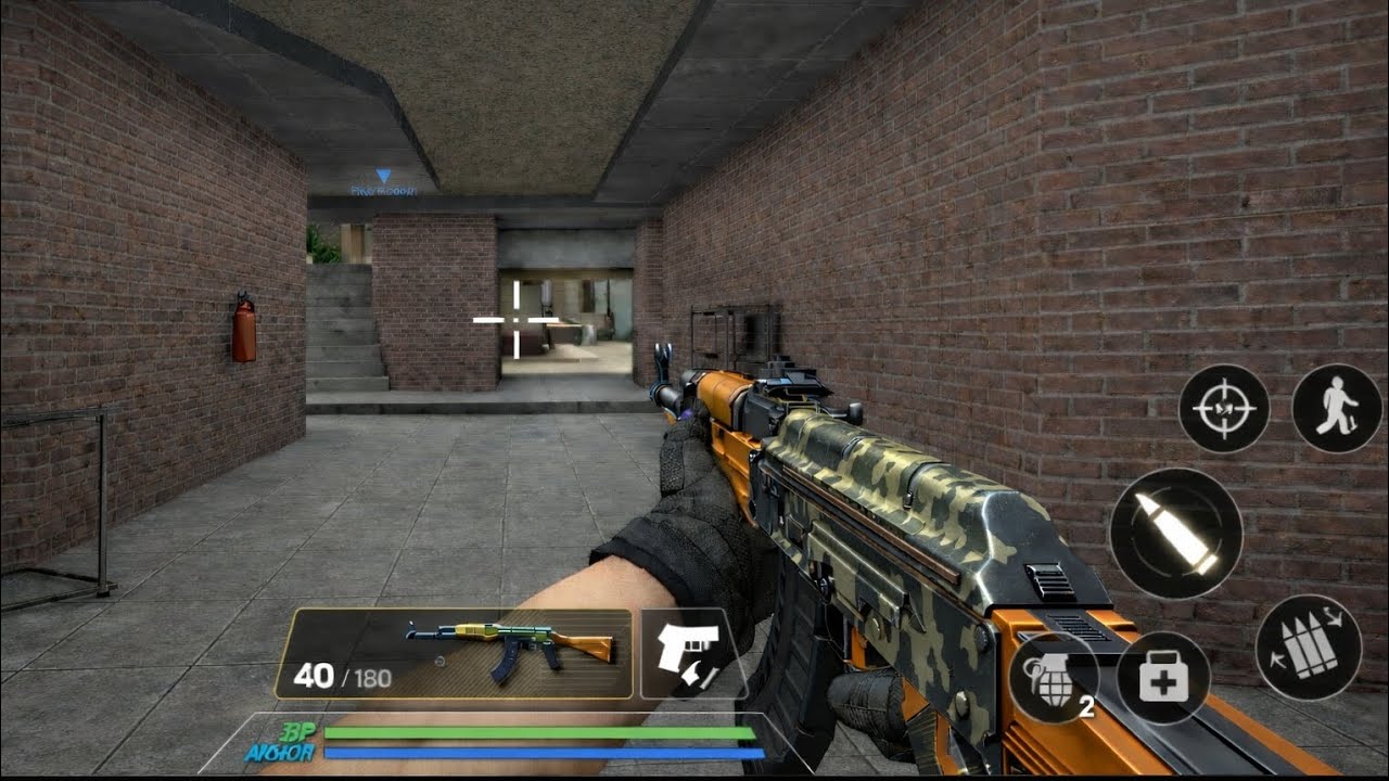 Intense FPS Gameplay with AK-47 | Epic Close-Range Battle 🔥 #19