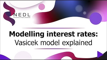 Modelling interest rates: Vasicek model explained (Excel)