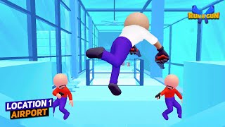 Location 1 - Airport | Run n Gun - AIM Shooting | Android Gameplay screenshot 4