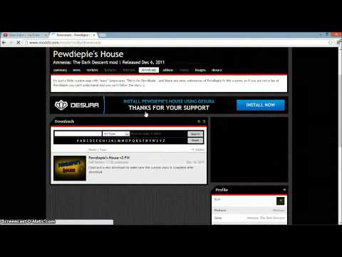 How to get custom stories on cracked amnesia version